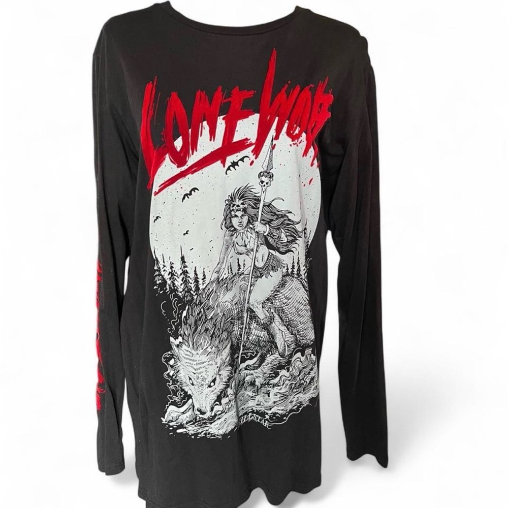 Killstar Black Tee with White Graphic